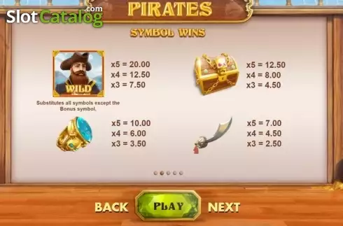 Скрин2. Pirates слот
