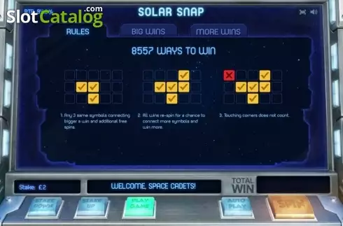 Скрин3. Solar Snap слот