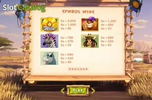 Скрин5. Wild Stars (Cayetano) слот