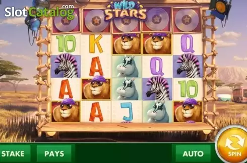 Скрин9. Wild Stars (Cayetano) слот