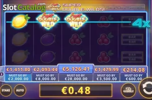 Скрин3. Fruit Stack Super Double Wild слот