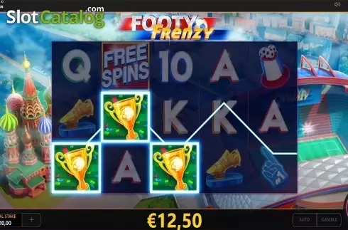 Скрин5. Footy Frenzy слот