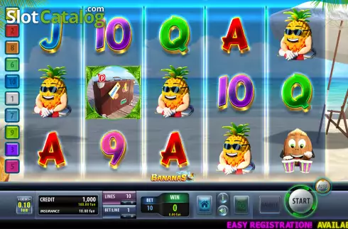 Скрин2. Bananas (Champion Studio) слот