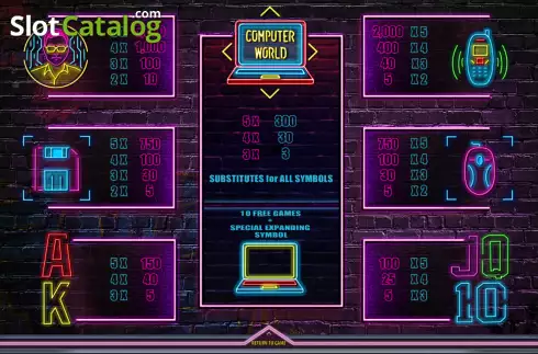 Скрин6. Computer World слот