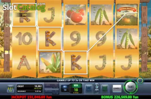Скрин4. Golden Harvest (Champion Studio) слот
