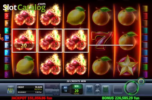 Скрин4. Hot Sevens слот