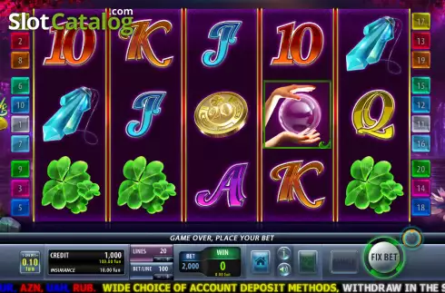 Скрин2. Lady Luck Charm of Fortune слот