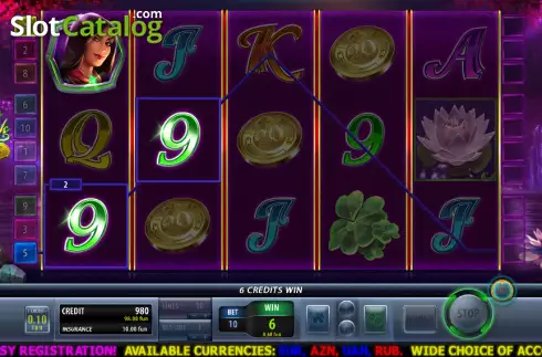 Скрин3. Lady Luck Charm of Fortune слот