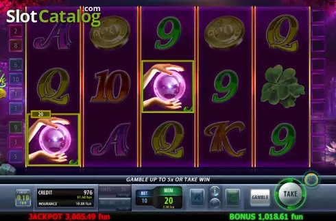 Скрин4. Lady Luck Charm of Fortune слот