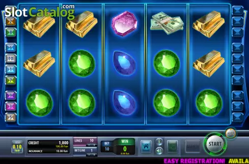 Скрин2. Mysterious Jewels слот