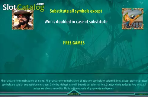 Скрин7. Pirates Fortune (Champion Studio) слот