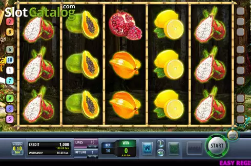 Скрин2. Tropical Fruit (Champion Studio) слот
