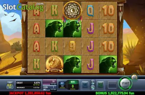 Скрин2. Buffalo Wheel слот