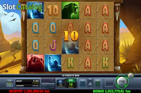 Скрин3. Buffalo Wheel слот