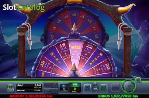 Скрин5. Buffalo Wheel слот