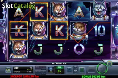 Скрин3. Cyber Hunt слот