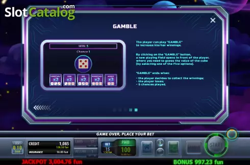 Скрин5. Cyber Hunt слот
