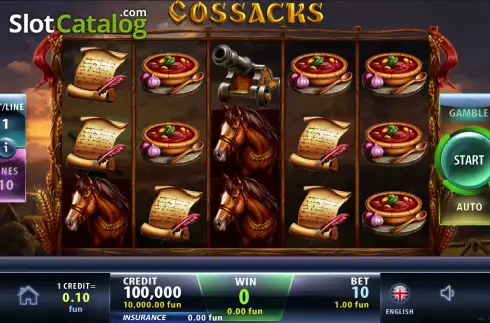 Скрин2. Cossacks слот