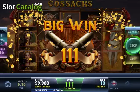 Скрин3. Cossacks слот