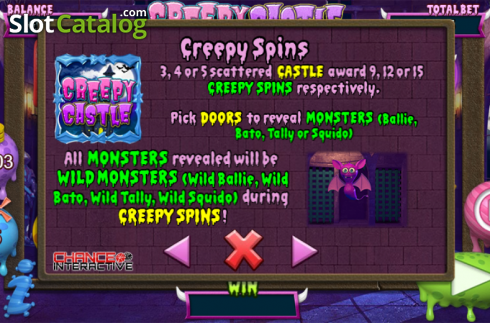 Скрин8. Creepy Castle слот