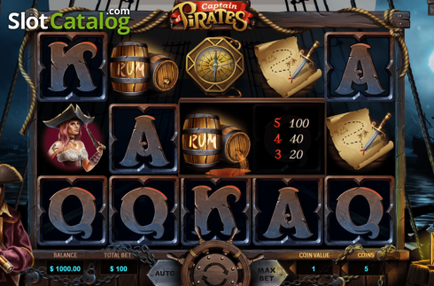 Скрин2. Captain of Pirates слот