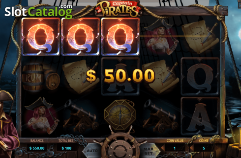 Скрин4. Captain of Pirates слот
