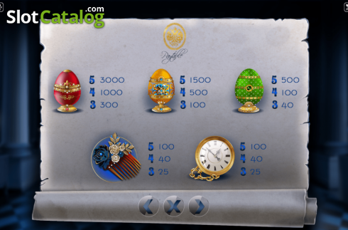 Скрин5. The Mystery of Faberge слот