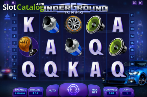 Скрин2. Underground Tuning слот