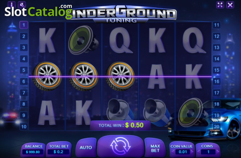 Скрин3. Underground Tuning слот