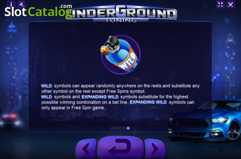 Скрин9. Underground Tuning слот