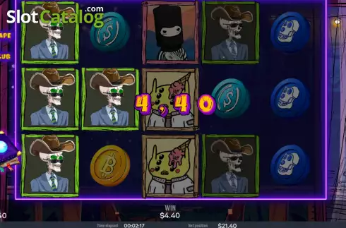 Скрин3. Bored Ape Slot Club слот