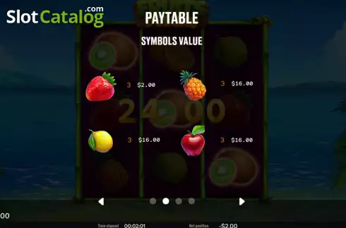 Скрин7. Fruits deluxe (Chilli Games) слот