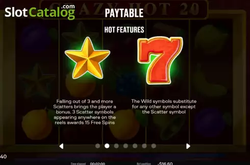 Скрин6. Crazy Hot 20 слот
