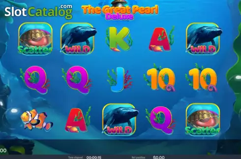 Скрин2. The Great Pearl Deluxe слот