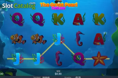 Скрин3. The Great Pearl Deluxe слот