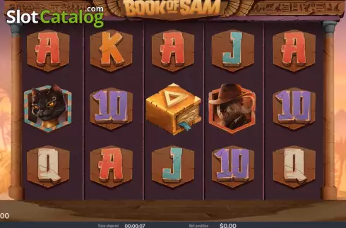 Скрин2. Book Of Sam (Chilli Games) слот