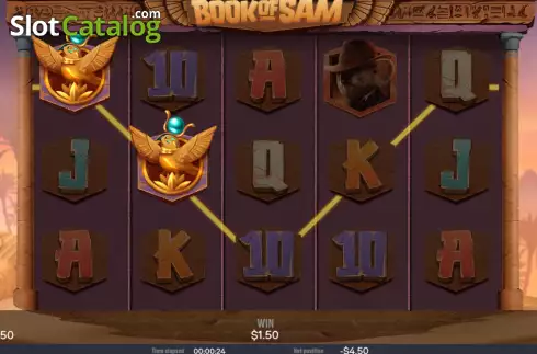 Скрин3. Book Of Sam (Chilli Games) слот