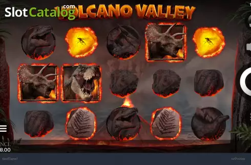 Скрин2. Volcano Valley слот