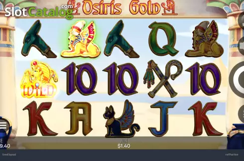Скрин3. Osiris Gold (Chilli Games) слот