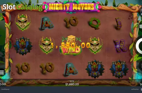 Скрин3. Mighty Mayans слот