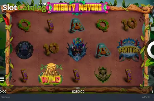 Скрин4. Mighty Mayans слот