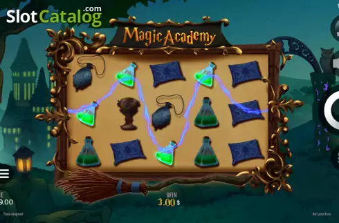 Скрин3. Magic Academy слот