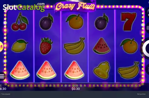Скрин3. Crazy Fruits (Chilli Games) слот