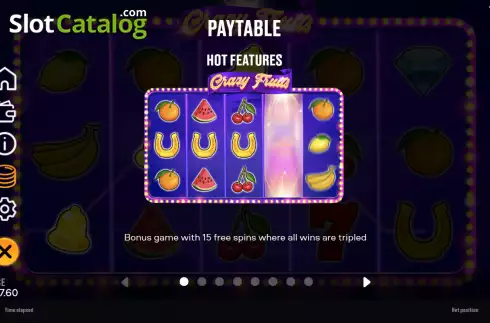 Скрин6. Crazy Fruits (Chilli Games) слот
