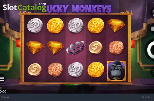 Скрин2. Lucky Monkeys слот