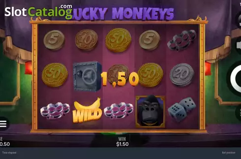 Скрин3. Lucky Monkeys слот