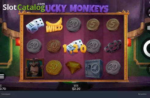 Скрин4. Lucky Monkeys слот