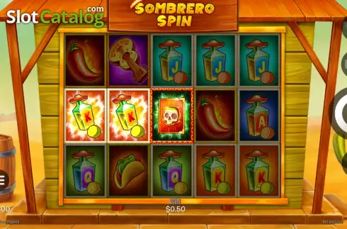 Скрин3. Sombrero Spin слот
