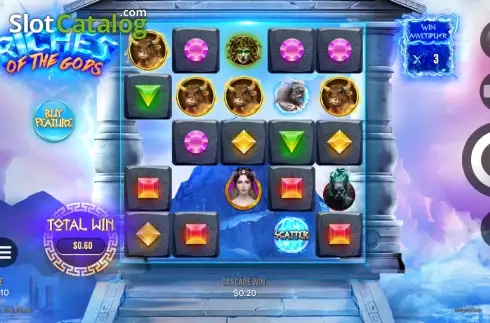 Скрин3. Riches of the Gods слот