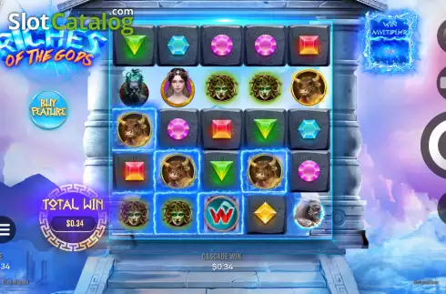 Скрин4. Riches of the Gods слот
